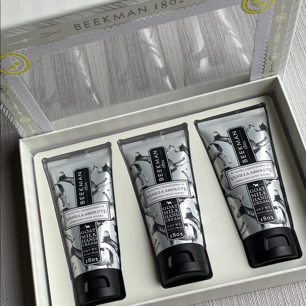 Beekman 1802 Goat Milk Hand Cream Set vanilla absolute